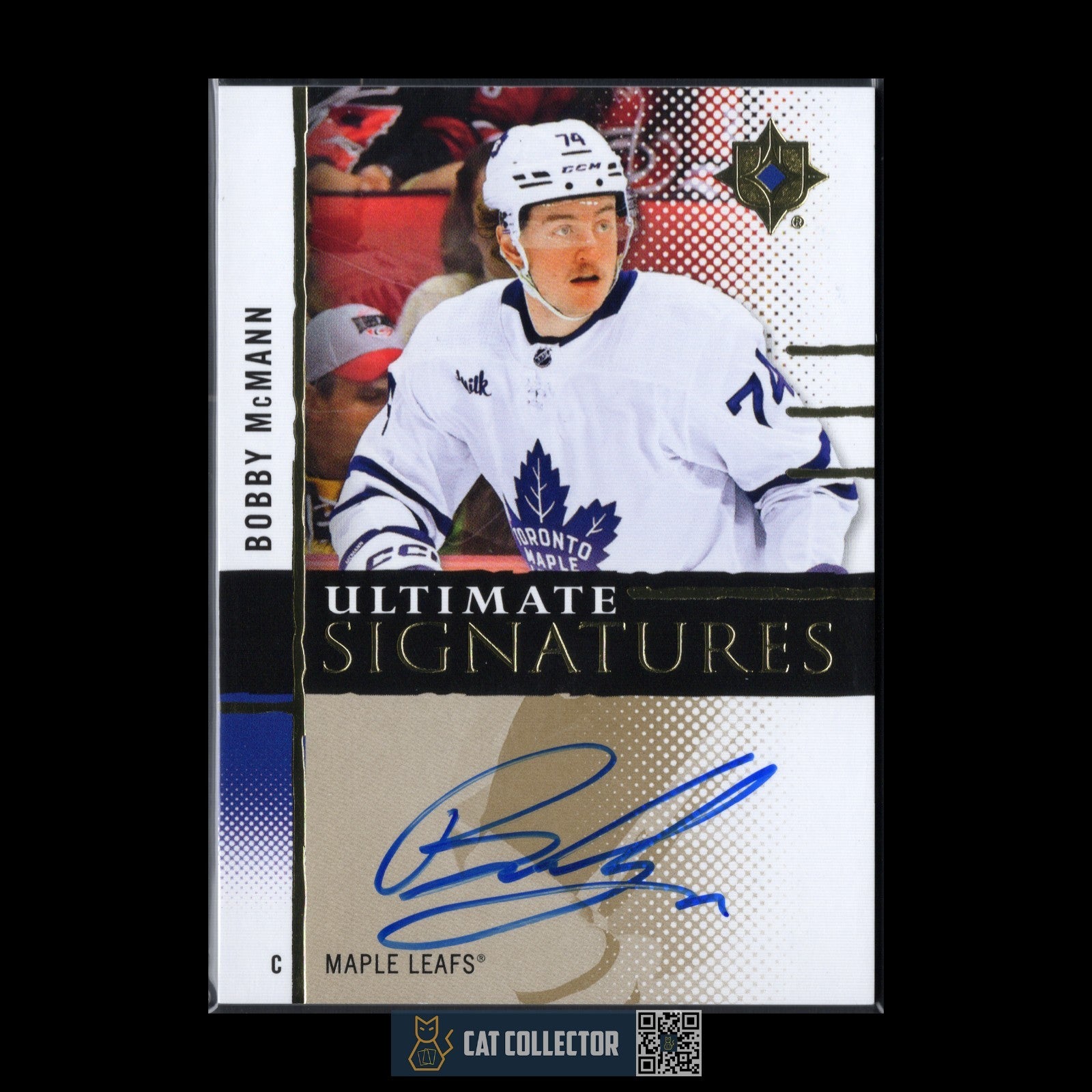 2024-25 UD Ultimate Collection BOBBY MCMANN #US-BM Ultimate Signatures Auto