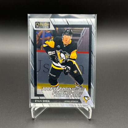 2023-24 OPC Platinum RYAN SHEA #294 Marquee rookie RC - Pittsburgh Penguins