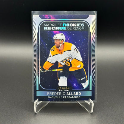 2021-22 O-Pee-Chee Platinum FREDERIC ALLARD #253 Marquee Rookie Cosmic RC /65