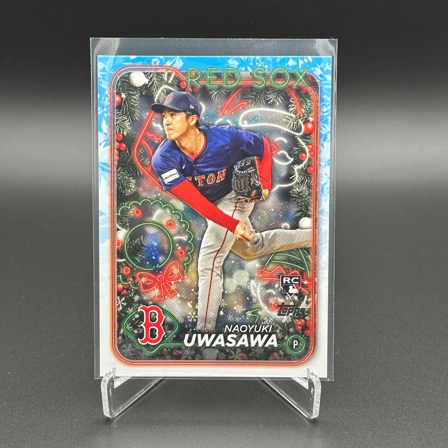 2024 Topps Holiday NOAYUKI UWASAWA #H37 RC - Boston Red Sox