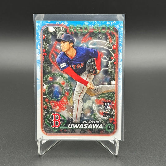2024 Topps Holiday NOAYUKI UWASAWA #H37 RC - Boston Red Sox