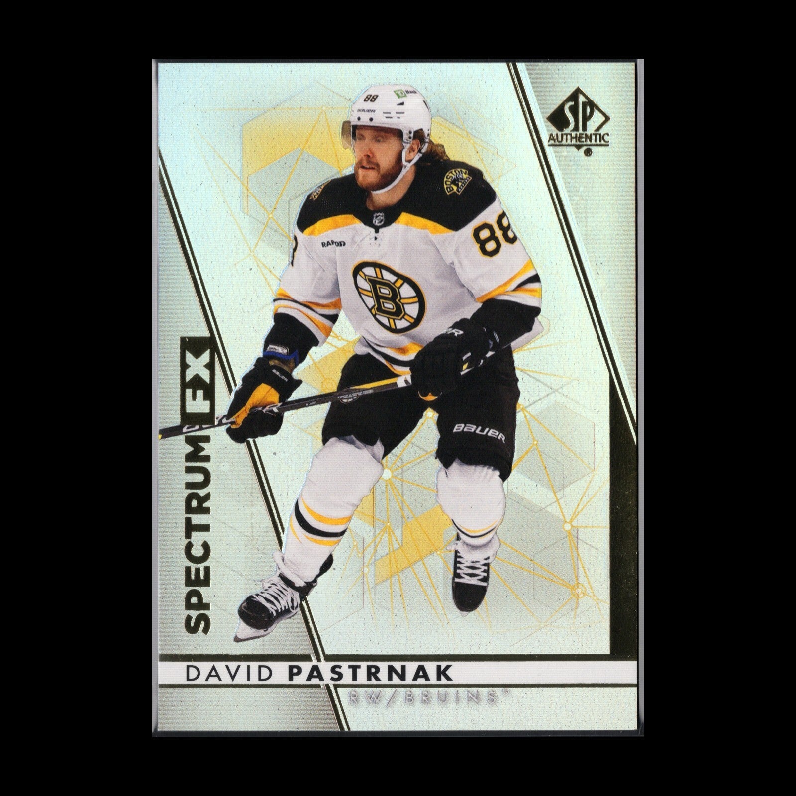 2022-23 UD SP Authentic DAVID PASTRNAK #S-6 Spectrum FX Bounty Unscratched