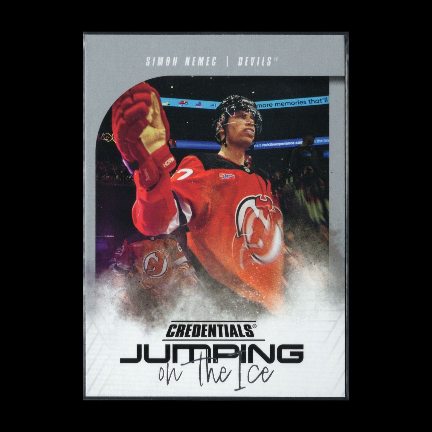 2024-25 UD Credentials SIMON NEMEC #JI-SN Jumping on the ice - New Jersey Devils