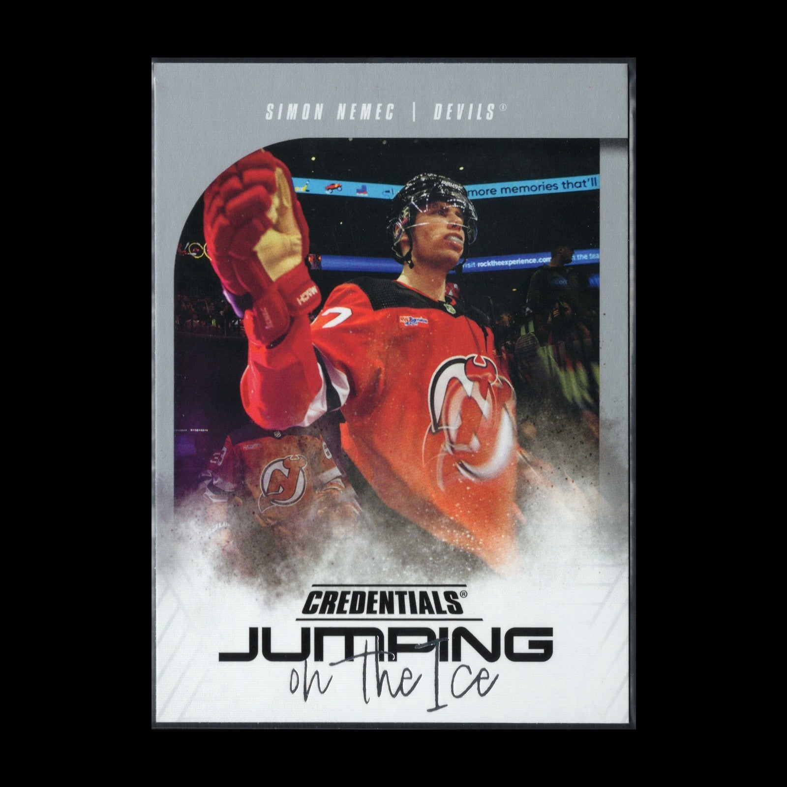 2024-25 UD Credentials SIMON NEMEC #JI-SN Jumping on the ice - New Jersey Devils