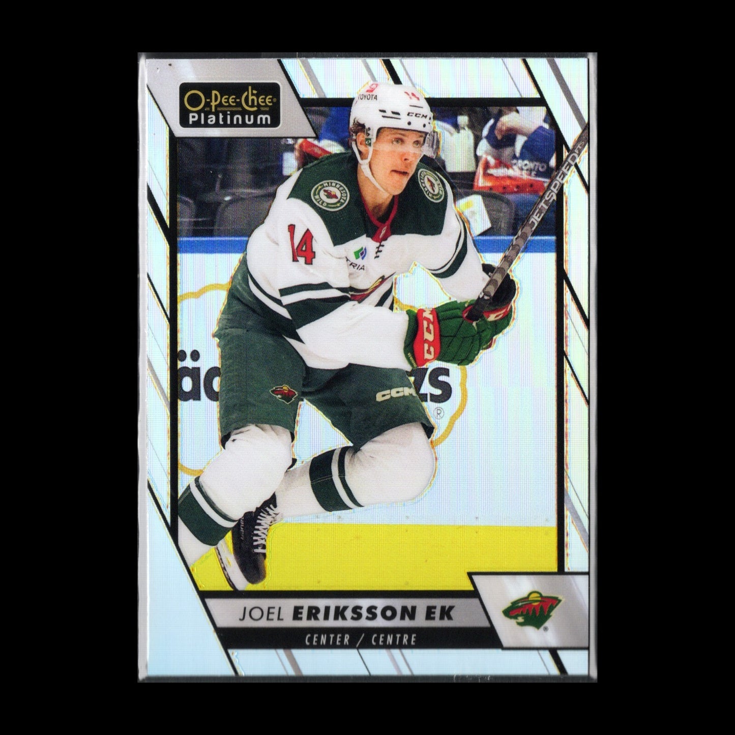 2023-24 O-Pee-Chee Platinum JOEL ERIKSSON EK #77 Rainbow - Minnesota Wild