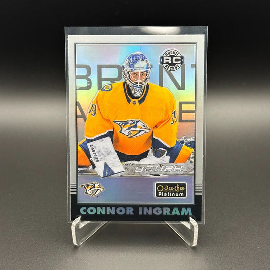 2020-21 O-Pee-Chee Platinum CONNOR INGRAM #R-97 Marquee rookie Retro Rainbow RC