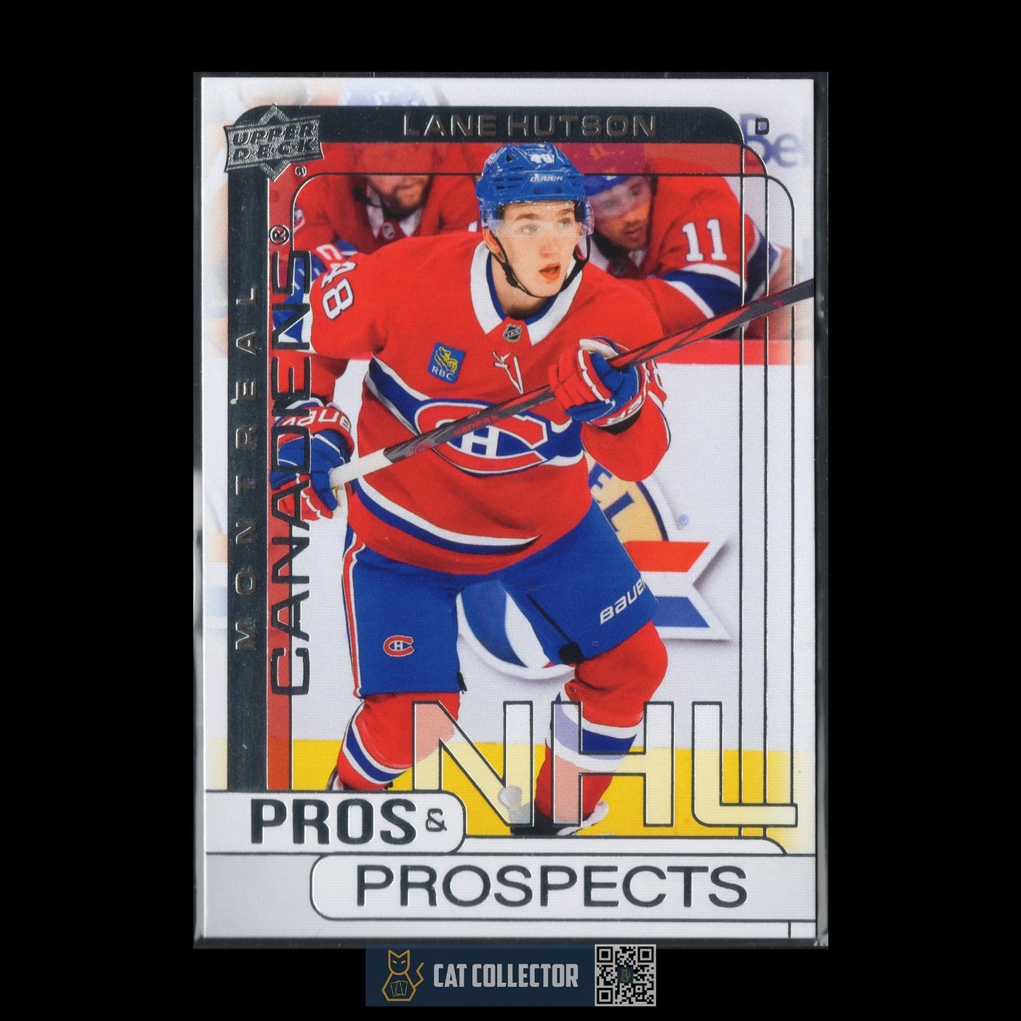 2024-25 UD Extended series LANE HUTSON #PP-24 Pros & Prospects Rookie RC