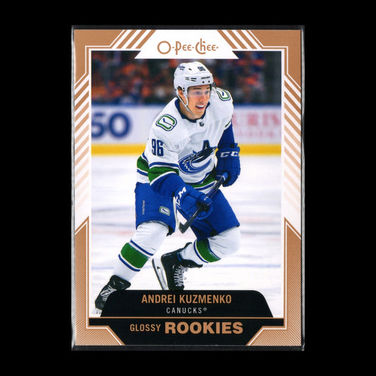 2022-23 O-Pee-Chee Series 2 ANDREI KUZMENKO #R-12 Glossy Rookie Bronze
