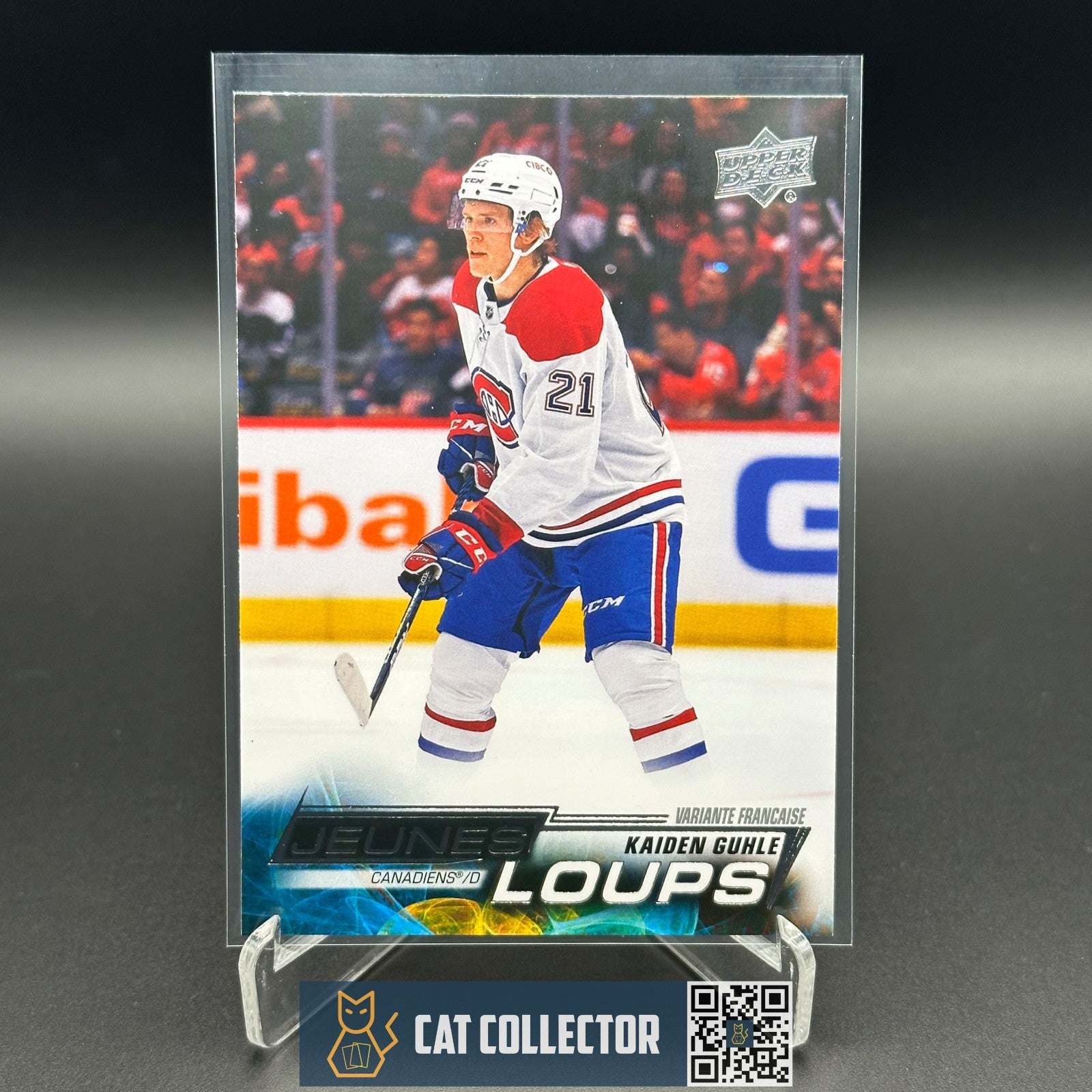2022-23 UD Series 2 KAIDEN GUHLE #480 Young Guns / Jeunes loups (French) RC