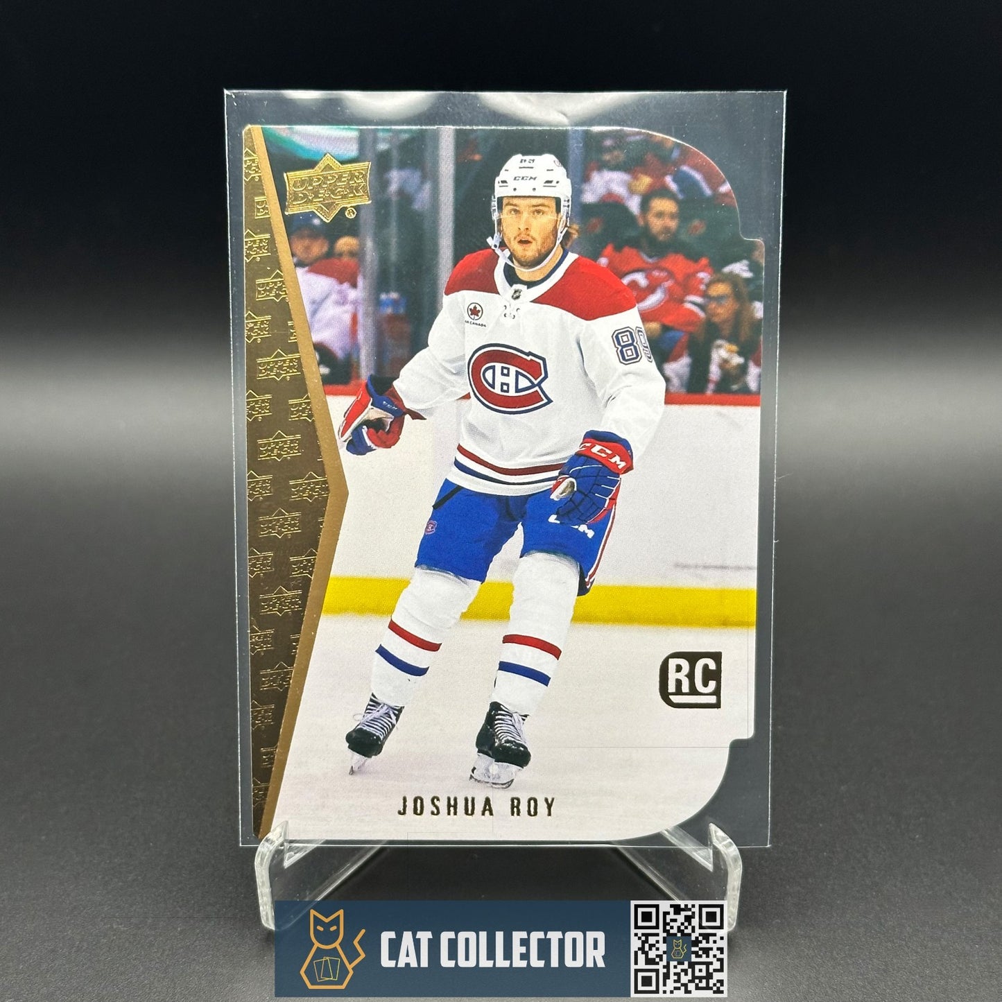 2024-25 UD Series 1 JOSHUA ROY #RDT-6 Rookie Tribute Die Cut RC - MTL Canadiens