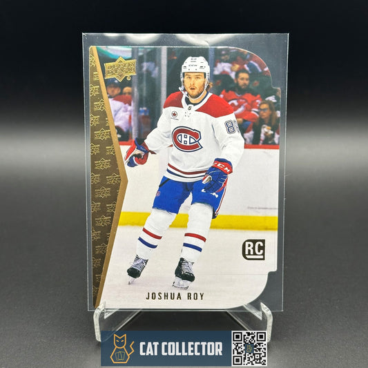 2024-25 UD Series 1 JOSHUA ROY #RDT-6 Rookie Tribute Die Cut RC - MTL Canadiens