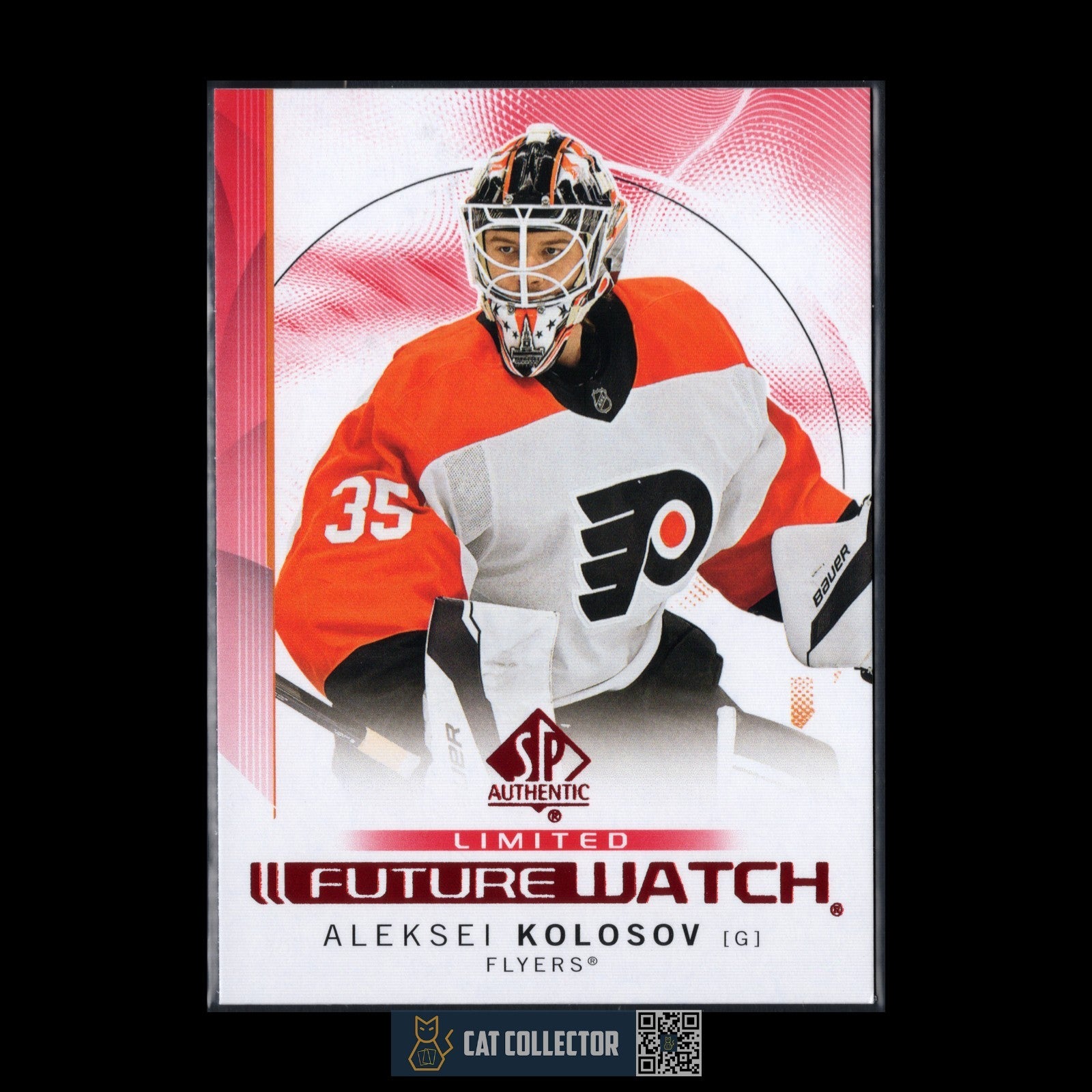 2024-25 UD SP Authentic ALEKSEI KOLOSOV #183 Future Watch Limited Red RC