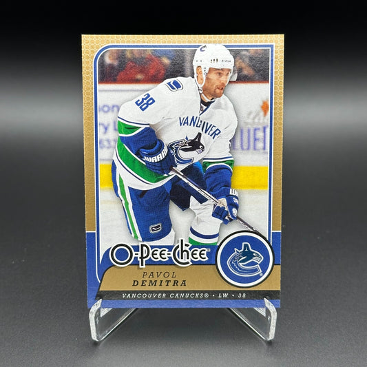 2008-09 O-Pee-Chee Hockey PAVOL DEMITRA #694 - Vancouver Canucks