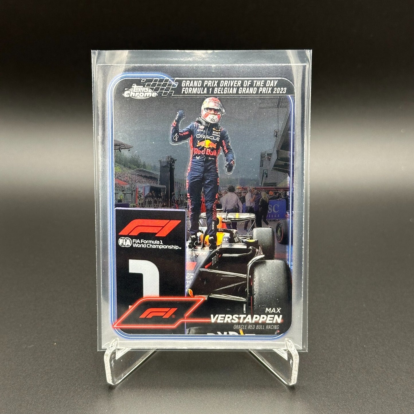 2024 Topps Chrome Formula 1 MAX VERSTAPPEN #170 Grand Prix Driver of the Day