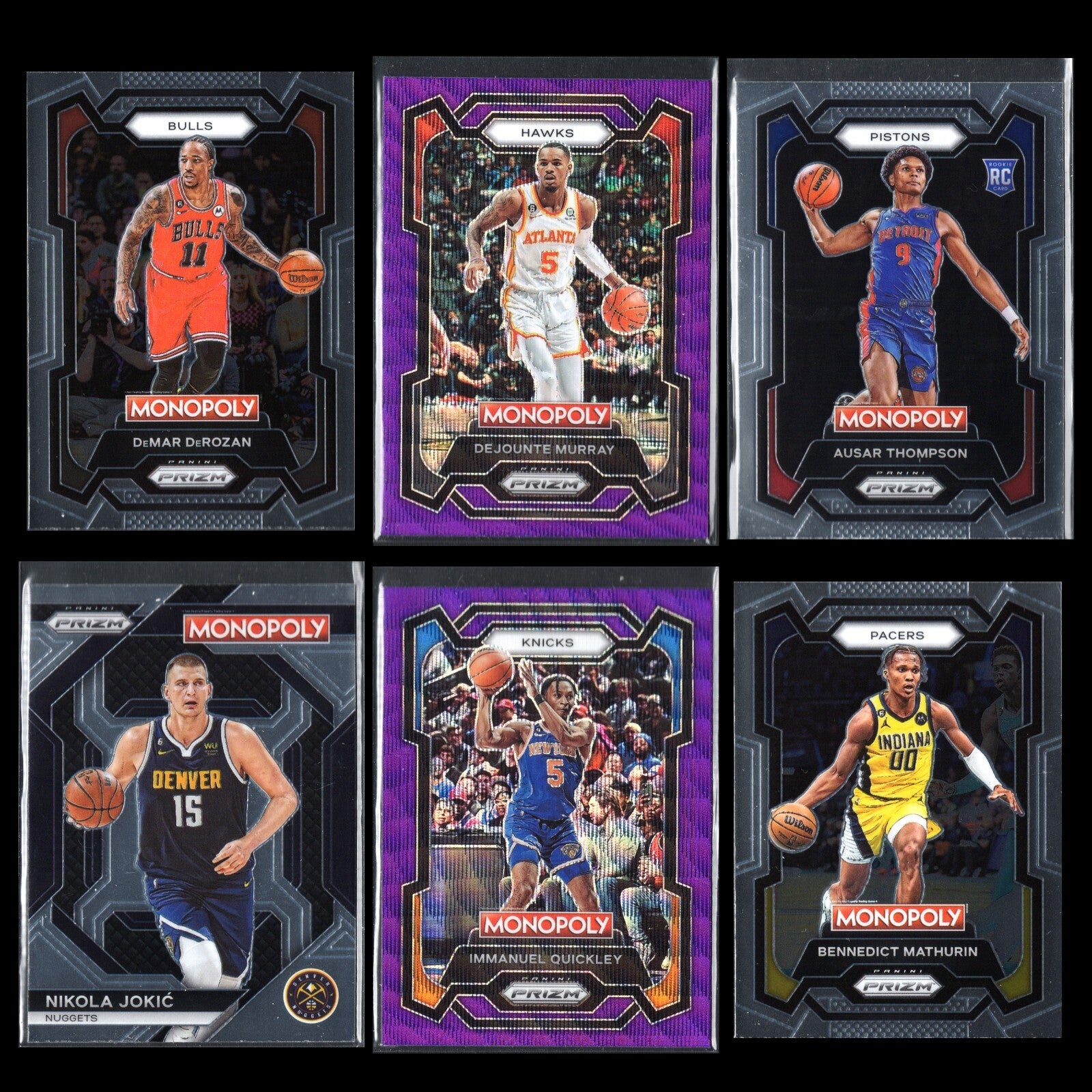 2023-24 Panini Prizm Basketball Monopoly ~ YOU PICK from list!