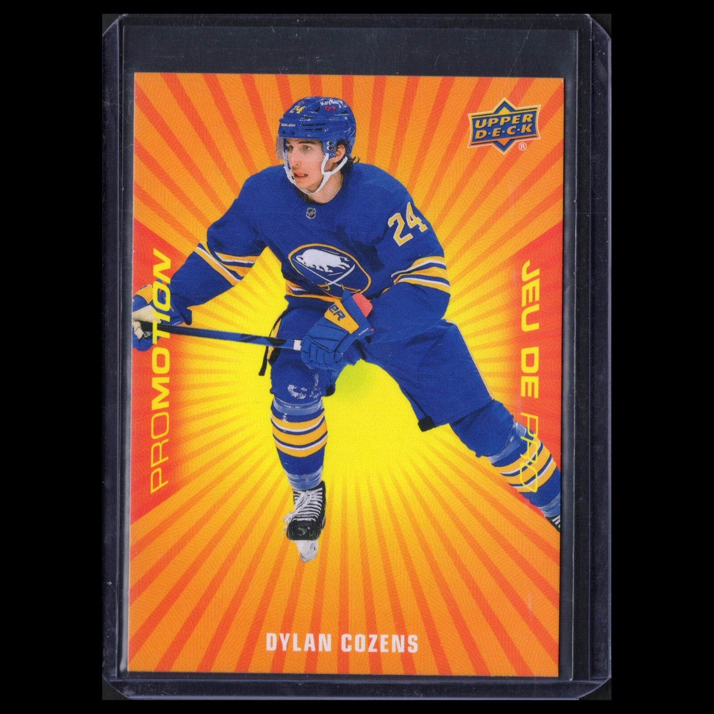 2021-22 UD Tim Hortons DYLAN COZENS #PP-6 Promotion - Buffalo Sabres