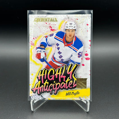 2023-24 Upper Deck Credentials Highly Anticipated Inserts ~ YOU PICK from list!