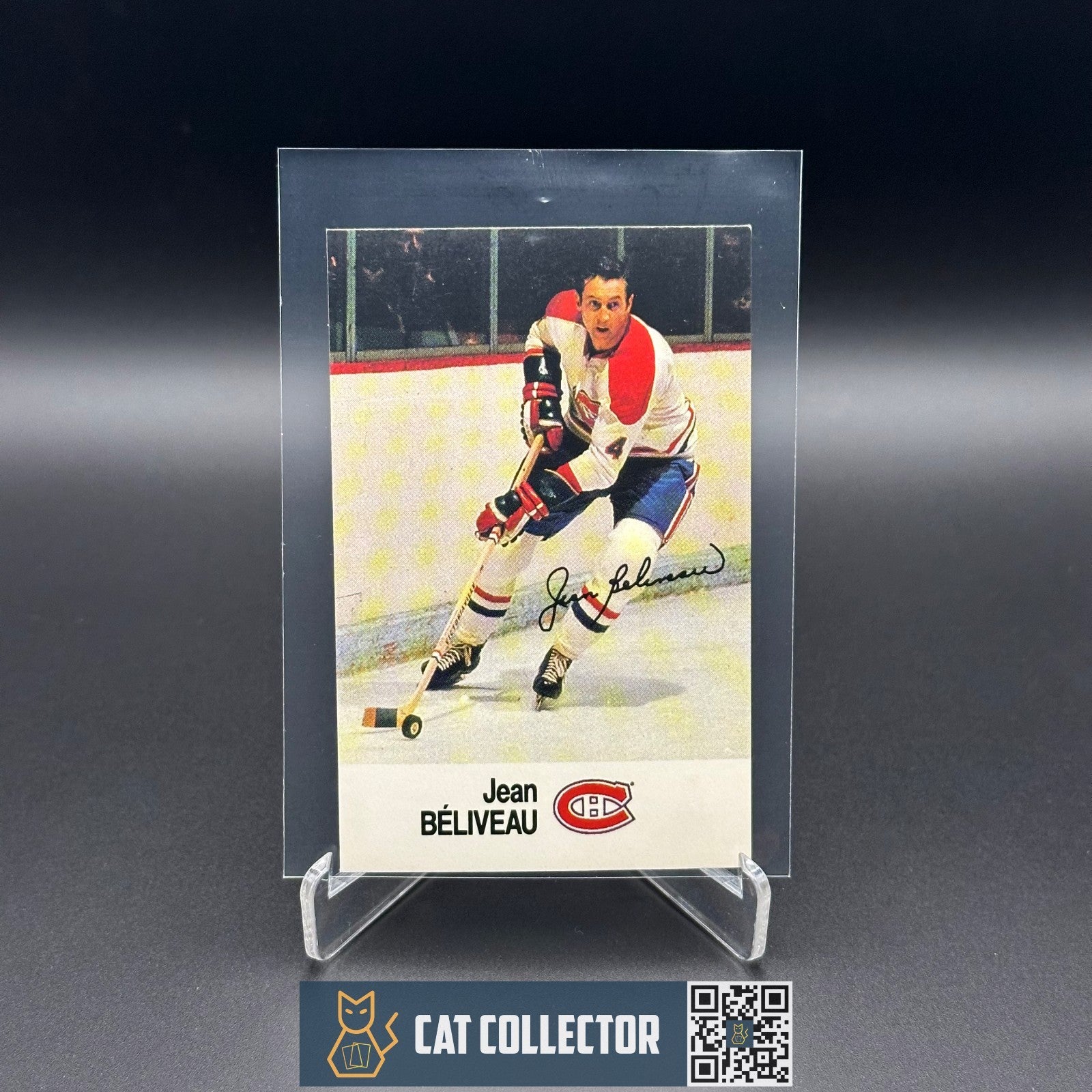 1988-89 LNH Esso All-Star Collection JEAN BELIVEAU Montreal Canadiens