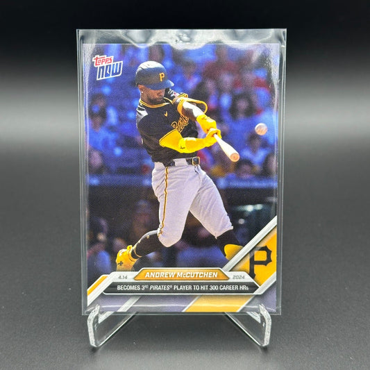 2024 Topps Now ANDREW MCCUTCHEN #74 - Pittsburgh Pirates ** ONLINE EXCLUSIVE**