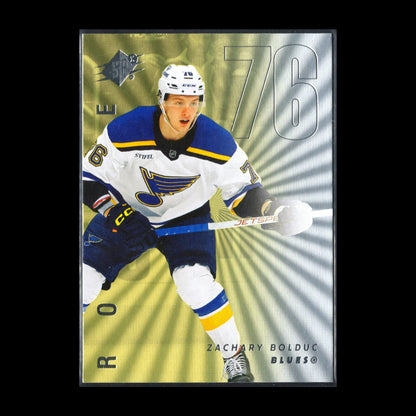 2024-25 Upper Deck SPx ZACHARY BOLDUC #137 Gold Rookie RC - St. Louis Blues