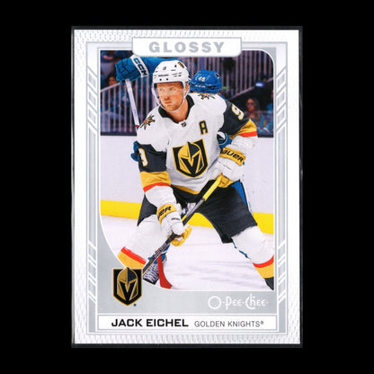 2023-24 UD Series 2 JACK EICHEL #R-26 O-Pee-Chee Glossy - Vegas Golden Knights