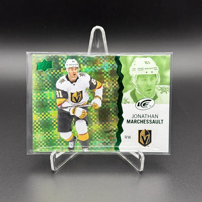 2023-24 Upper Deck Ice BASE & ROOKIE Green parallel ~ YOU PICK from the list!