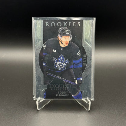 2023-24 UD Exquisite Collection BOBBY MCMANN #R48 Rookie 2/499