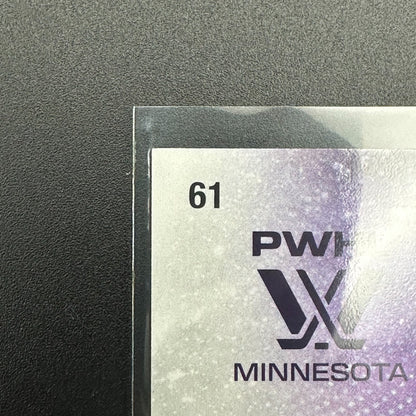 2024-25 UD PWHL TAYLOR HEISE #61 Young guns Deluxe /250 RC MVP - 1st Edition!
