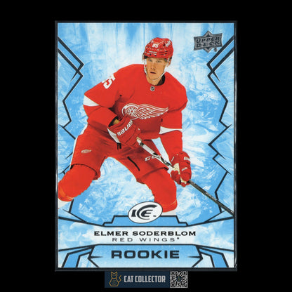 2022-23 UD Ice ELMER SODERBLOM #124 Rookie RC - Detroit Red Wings