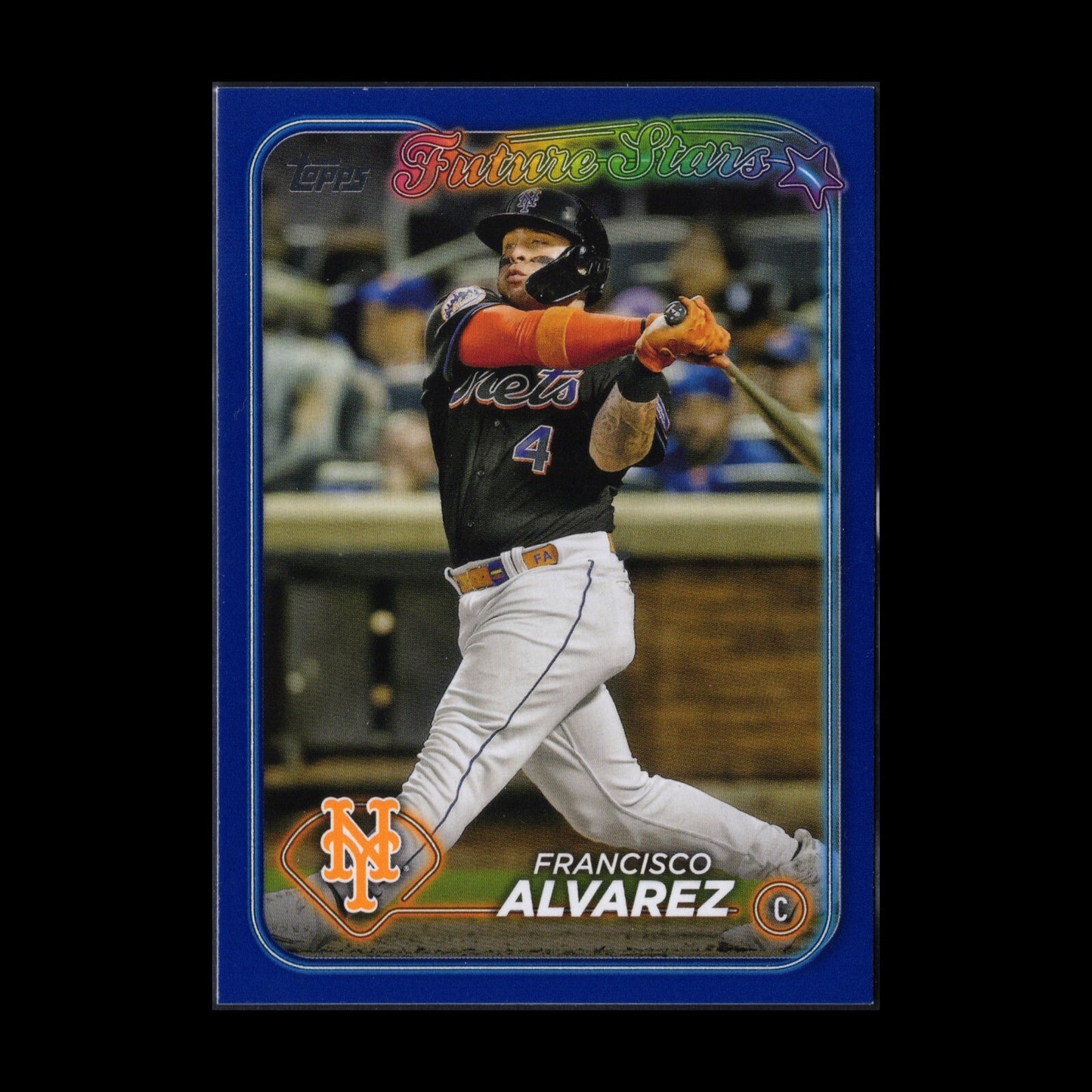 2024 Topps Series 2 FRANCISCO ALVAREZ #383 Future stars Royal Blue Rookie RC