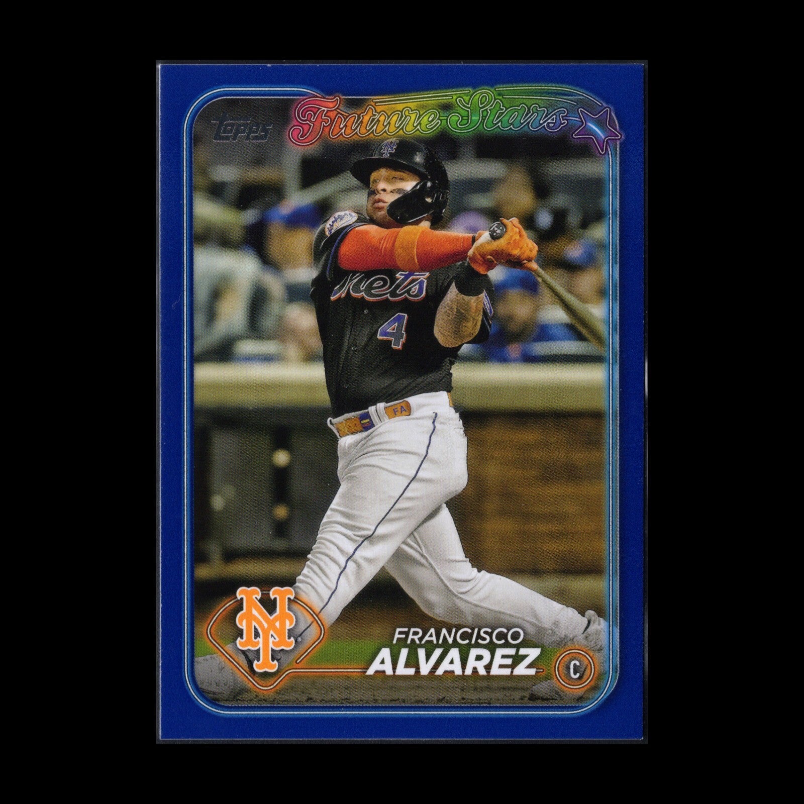 2024 Topps Series 2 FRANCISCO ALVAREZ #383 Future stars Royal Blue Rookie RC