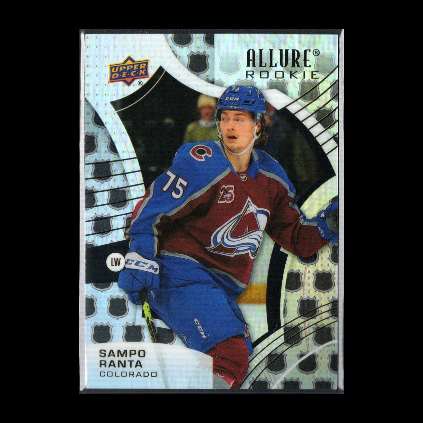 2021-22 UD Allure SAMPO RANTA #141 NHL Shield 1917 RC - Colorado Avalanche
