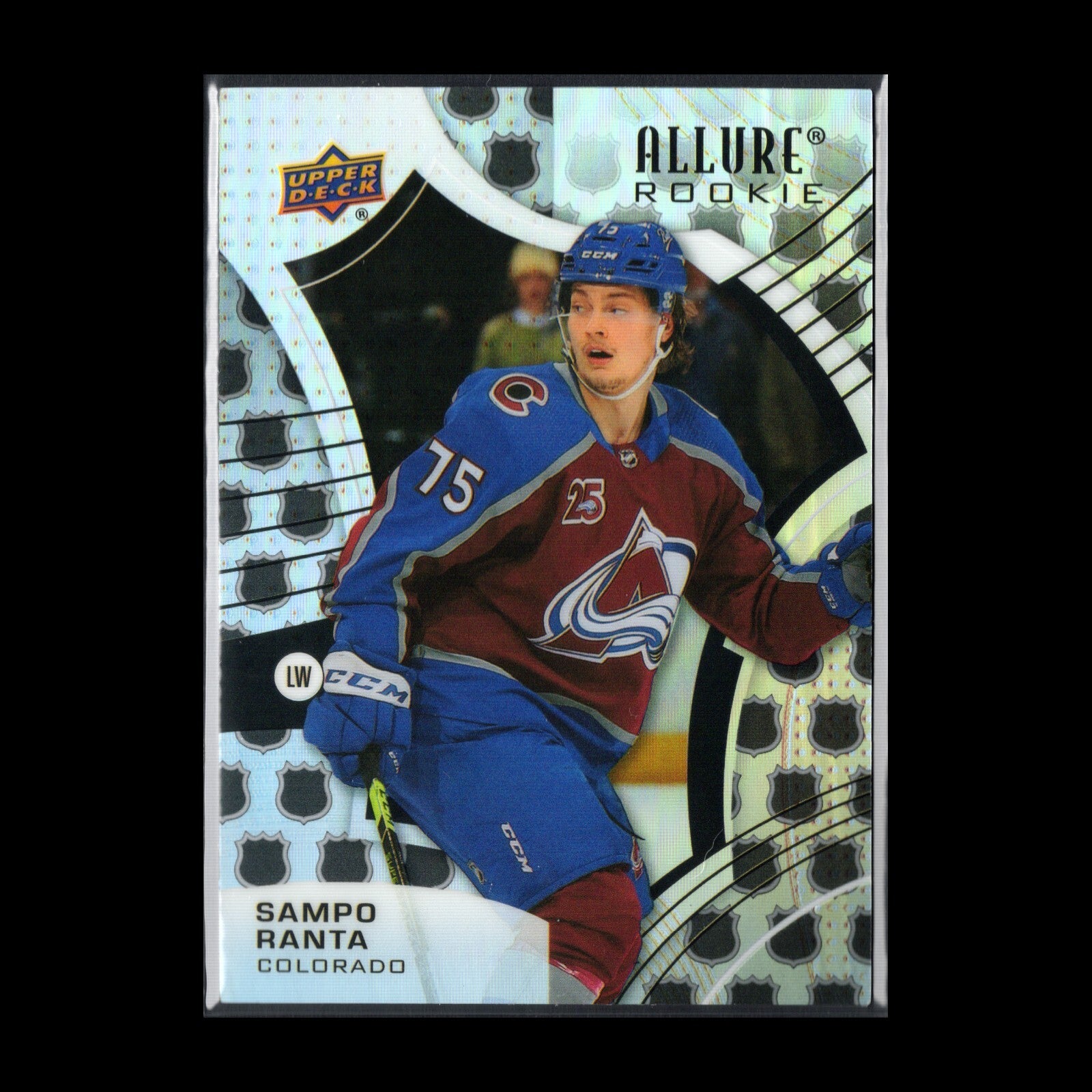2021-22 UD Allure SAMPO RANTA #141 NHL Shield 1917 RC - Colorado Avalanche