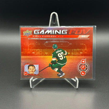 2024-25 Upper Deck Series 1 GAMING FOV inserts ~ YOU PICK from the list!