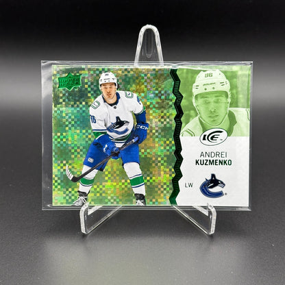 2023-24 Upper Deck Ice BASE & ROOKIE Green parallel ~ YOU PICK from the list!