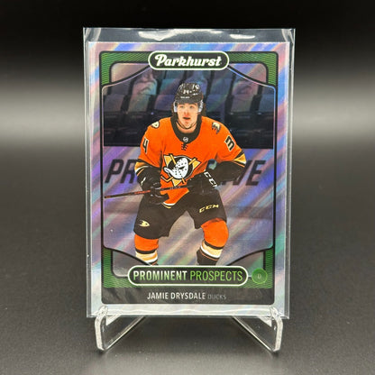2021-22 UD Parkhurst JAMIE DRYSDALE #PP15 Prominent Prospects RC - Anaheim Ducks