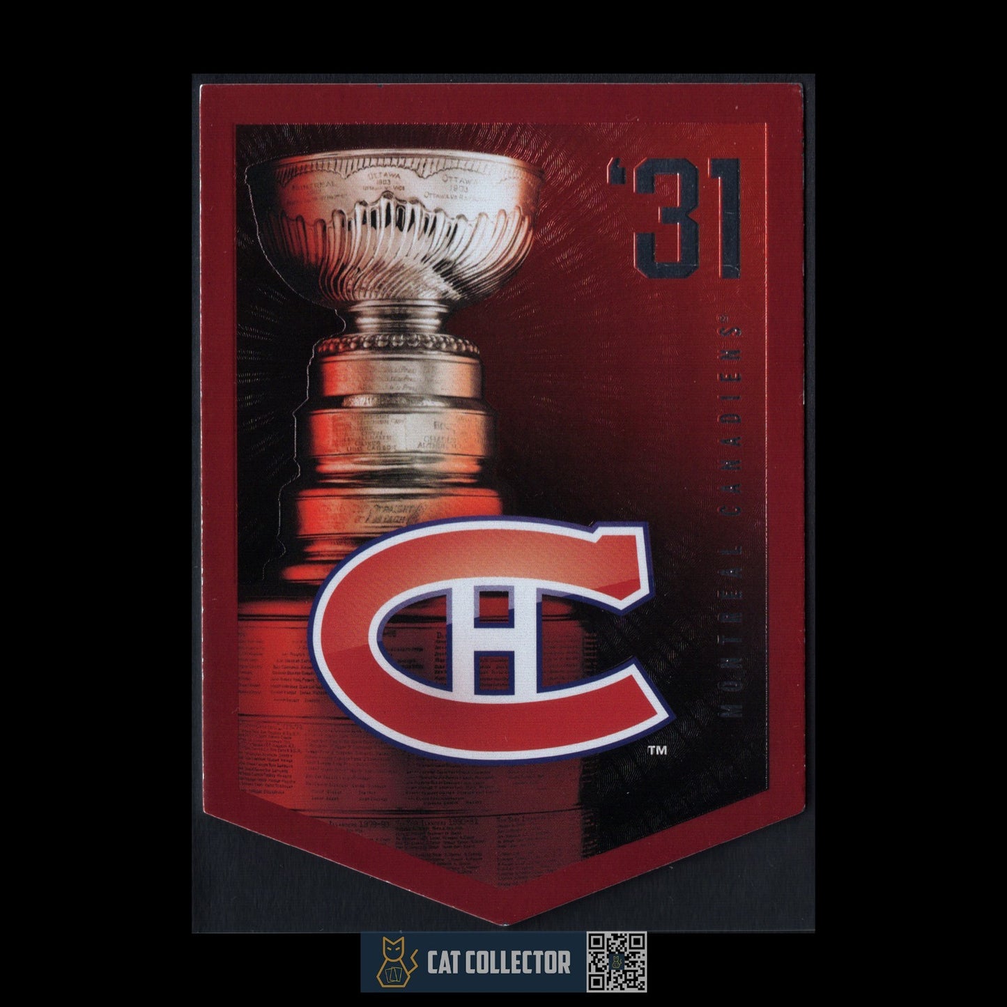 2012 Panini The Stanley Cup Collection MONTREAL CANADIENS 1931