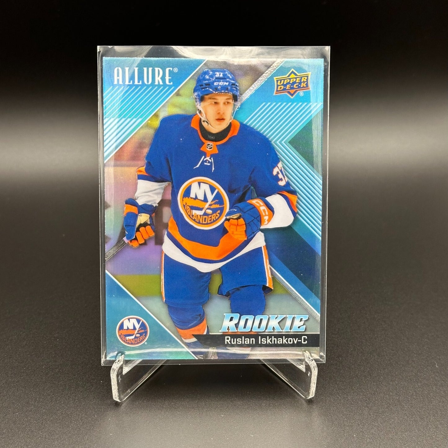 2024-25 UD Allure RUSLAN ISKHAKOV #140 RC - New York Islanders