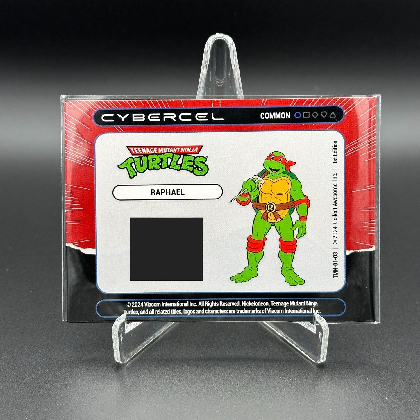 2024 FigPin Cybercel TMNT Series 1 RAPHAEL #TMN-01-03 Common - UNSCANNED