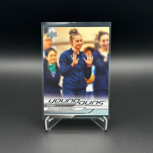 2025 UD Goodwin Champions HAILEY HERNANDEZ #YG-20 Young guns RC