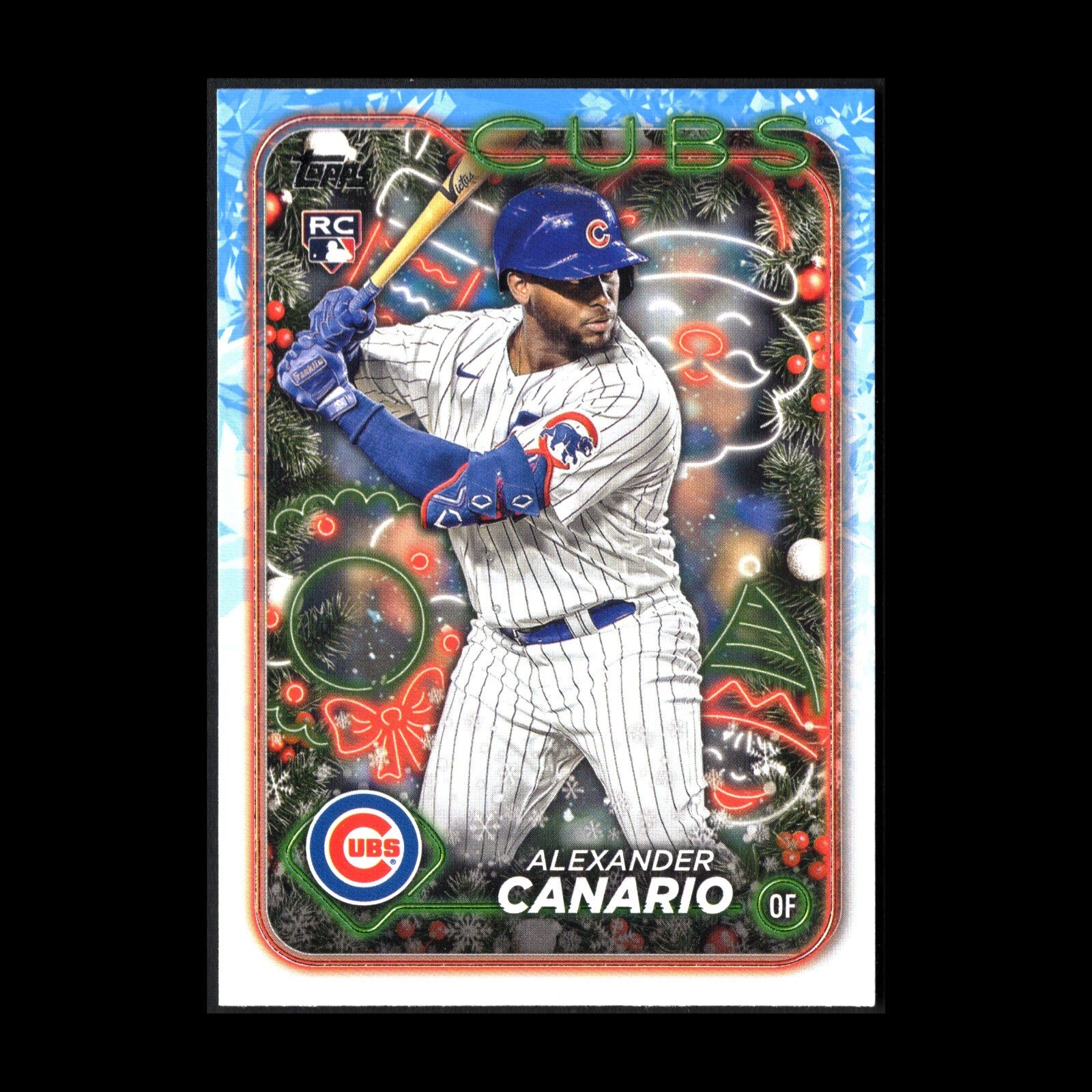 2024 Topps Holiday ALEXANDER CANARIO #H86 RC - Chicago Cubs