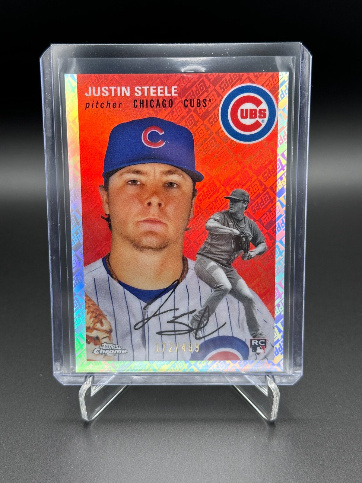 2023 Topps Chrome Platinum JUSTIN STEELE #148 Rookie Topps Refractor /499