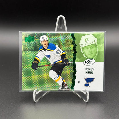 2023-24 Upper Deck Ice BASE & ROOKIE Green parallel ~ YOU PICK from the list!